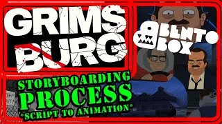 Thumbnail: Grimsburg, 'Blue Light District'' Climax Storyboard, BentoBox Entertainment, Toonboom & Animation.