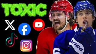 Thumbnail: The NHL Faces a Big Issue with Social Media Toxicity