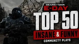 Thumbnail: Gears of War: E-DAY - TOP 50 INSANE & FUNNY Community Plays