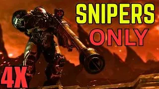 Thumbnail: Is it possible to beat 4 different games with a sniper only? Kinda