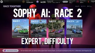 Thumbnail: Sophy AI "Race Together" Race 2 (Expert Difficulty) [GT7]
