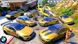 Thumbnail: GTA 5 - Stealing Billionaire Golden BMW Cars with Franklin! (Real Life Cars #326)