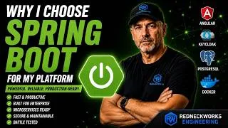 Thumbnail: I Built My SaaS with Spring Boot – Here's Why