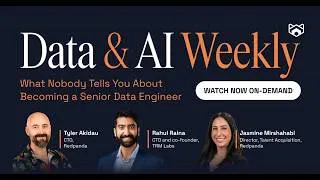Thumbnail: Data & AI Weekly | Ep.1 | What Nobody Tells You About Becoming a Senior Data Engineer