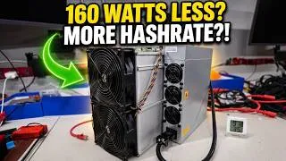 Thumbnail: I Made My Antminer S21 XP MUCH More Efficient With THIS…
