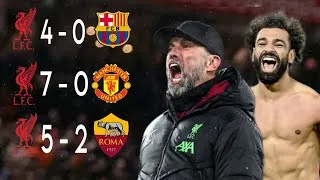 Thumbnail: LIVERPOOL | ALL Time Greatest Wins • Mo Salah Under Jurgen Klopp