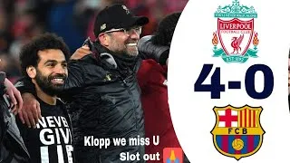 Thumbnail: LIVERPOOL | Greatest COMEBACK MATCH in Klopp Era Against  Barca 4-0