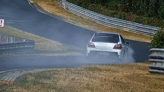 Thumbnail: Nürburgring DANGEROUS MOMENTS, CRAZY DRIVERS & OVERCONFIDENT DRIVERS - Nordschleife Touristenfahrten