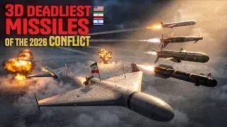 Thumbnail: ☄️Deadliest MISSILES Used in Today’s Conflict 🪖 3D Simulated