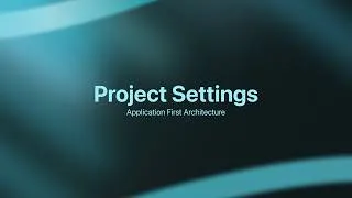 Thumbnail: Project Settings – Application First Architecture | redSling