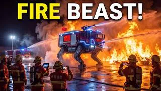 Thumbnail: China's New Autonomous Fire Robot Walked Into a Blaze Humans Couldn't Enter—US Firefighters Stunned