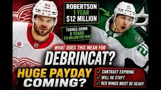 Thumbnail: Jason Robertson's Deal Changes EVERYTHING for Alex DeBrincat | Red Wings Must Decide