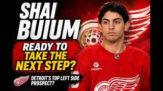 Thumbnail: Shai Buium Could Be Detroit's Best Left-Side Defensive Prospect