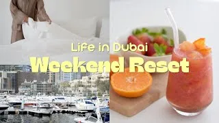 Thumbnail: Weekend Reset Routine | Meal Prep, cleaning and Explore | Life in Dubai
