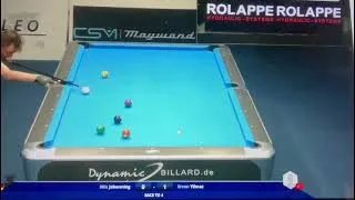 Thumbnail: Pushout Jump trap at Billardfreunde Bremen