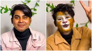 Thumbnail: Leopard Makeup | Men's Makeup, MekeUp Tutorial | Reeyansh Humne | 2022