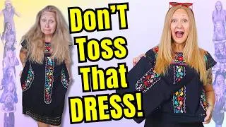 Thumbnail: Don't Donate That Dress! Try These Easy DIY Makeovers First