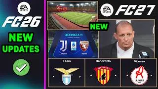 Thumbnail: EA FC 27 NEW Licenses, Additions & Real Faces - EA FC 26 NEW Updates ✅