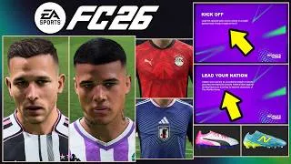 Thumbnail: EA FC 26 NEWS | NEW Updates, Real Faces & FIXING World Cup 2026 Mode ✅