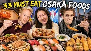 Thumbnail: Osaka Food Guide: 33 Must Try Japanese Foods