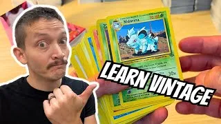 Thumbnail: The BEST Way to Learn Vintage Pokémon Cards? Buy Them!
