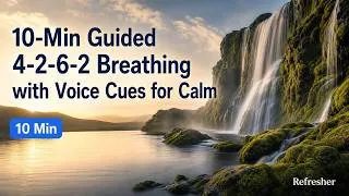 Thumbnail: 4-2-6-2 Breathing for Stress Relief | 10 Min Guided Relaxation