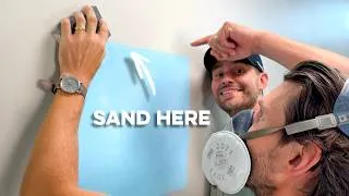 Thumbnail: How to Sand Drywall Properly (So You Don’t See the Patch)