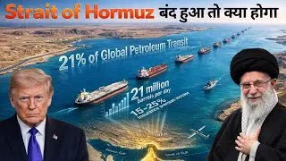 Thumbnail: Strait of Hormuz बंद ➤ Oil Prices, Economy & World Impact | Big Global Shock!