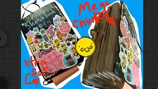 Thumbnail: (extremely) CHUNKY sketchbook tour