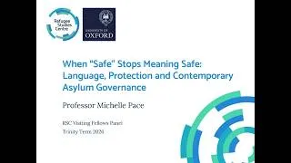 Thumbnail: When “Safe” Stops Meaning Safe: Language, Protection and Contemporary Asylum Governance