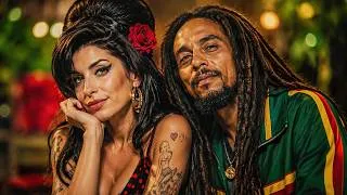 Thumbnail: Amy Winehouse & Damian Marley - Afterglow Blues 🎶 | Vintage Reggae Blues Pop Timeless Groove