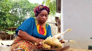 Thumbnail: 🎓 Celebrating Our JHS Graduate! Grandpa Gifts Her a Local Cock for Light Soup & Fufu 🐓