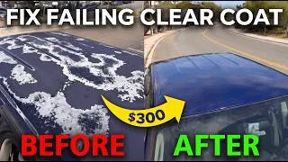 Thumbnail: How To Fix Failing Clear Coat Without Repainting