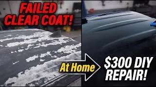 Thumbnail: How To Remove Failing Clear Coat (no tools needed)
