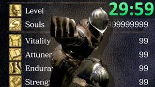 Thumbnail: How fast can you speedrun to MAX LEVEL in Dark Souls?