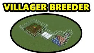 Thumbnail: NEW UPDATE Minecraft 26.1.2 Villager Breeder Tutorial | Easy Infinite Villager Farm