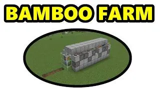 Thumbnail: NEW UPDATE Minecraft 26.1.2 Bamboo Farm Tutorial | Easy Automatic Bamboo Farm