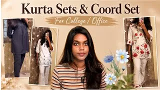 Thumbnail: Kurta & Coord Sets Haul 🖤 