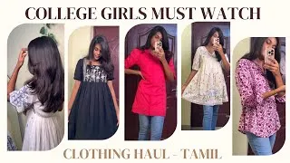 Thumbnail: College Girls Outfit Styling ideas 💕 #dresshaul 