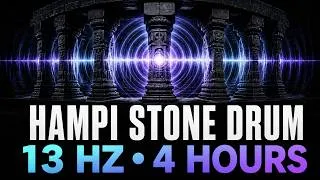Thumbnail: Hampi Stone Drum | 13 Hz Musical Pillar Resonance Field (4 Hours)