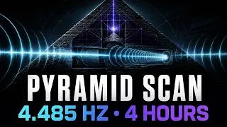Thumbnail: Pyramid Scan | 4.485 Hz Great Pyramid Corridor Sonification (4 Hours)