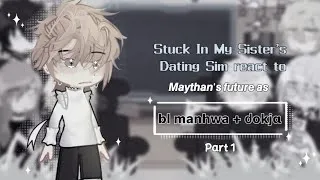 Thumbnail: ゛Stuck in my sister's dating sim react to Maythαn's future as Bl manhwas + Kim Dokja || Part 1