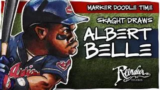 Thumbnail: Albert Belle | Marker Doodle Monday