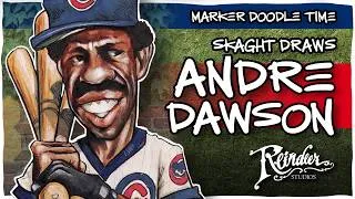 Thumbnail: Andre Dawson | Marker Doodle Monday