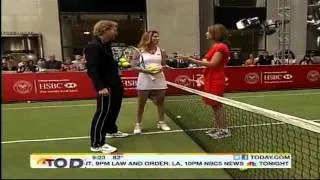 Thumbnail: Monica Seles & Jim Courier in New York