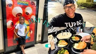 Thumbnail: SPEND THE DAY WITH ME 🤍 | Gym, Aldi Haul, Mom & Son Movie Date + Meal Prep