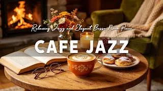 Thumbnail: Cafe Jazz - Relaxing Jazz Music - Elegant Bossa Nova Piano for Focus & Productivity