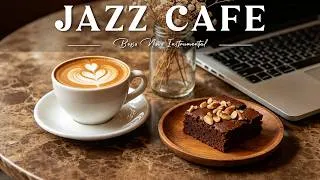 Thumbnail: Happy Jazz Cafe - Relaxing Jazz Music & Bossa Nova Instrumental for Work, Study & Focus