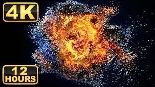 Thumbnail: 4K OLED Cosmic Vortex Screensaver | Relaxing Particle Flow