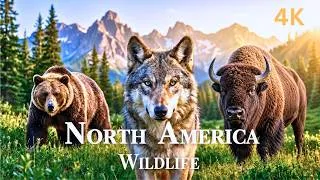Thumbnail: North American Wildlife 4K: Bears, Bisons, Wolves & Rare Animals | Natural Sounds